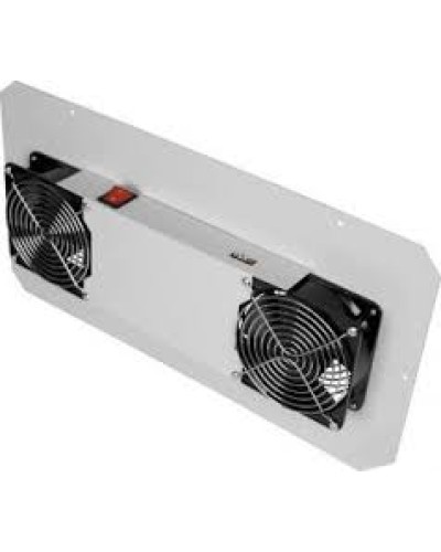 Блок вентиляторный TLK (TLK-FAN2-TERM-GY) для настенных шкафов серии TWC и TWA в Нижнем Тагиле Вентиляторные модули Pintop.ru