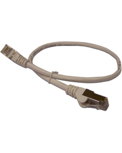 Патч-корд RJ45 - RJ45, 4 пары, FTP, категория 5е, 5 м, белый LANMASTER LAN-S45-45-5.0-WH в Нижнем Тагиле Патчкорды (медные) Pintop.ru