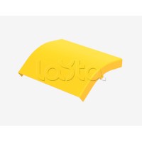 Крышка на угол 45° внешний (вниз) для оптического лотка Hyperline FBTR-240-ERS45-CVR