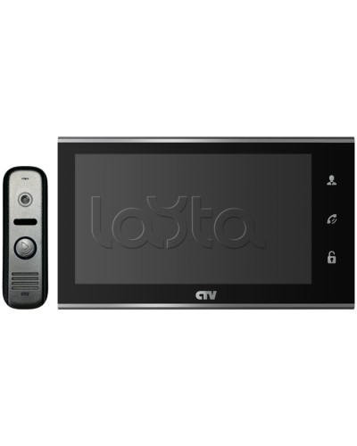 Комплект цветного видеодомофона CTV-DP2702MD B в Нижнем Тагиле Комплекты домофонов Pintop.ru