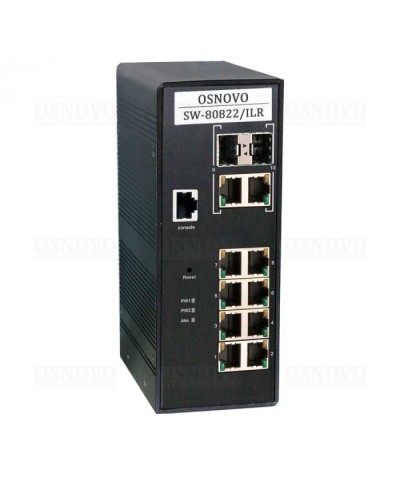 PoE коммутатор уличный промышленный OSNOVO SW-80822/ILR в Нижнем Тагиле Коммутаторы Pintop.ru