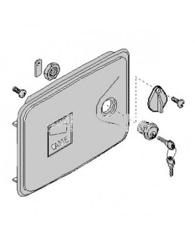 Дверца замка разблокировки FERNI Came 119RID136 в Нижнем Тагиле Запчасти для шлагбаумов и автоматики Pintop.ru