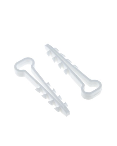 Дюбель-хомут (6х14 мм) для плоского кабеля белый (50 шт.) EKF PROxima (plc-cd-6x14w) в Нижнем Тагиле Крепеж: Дюбели, шурупы, саморезы Pintop.ru